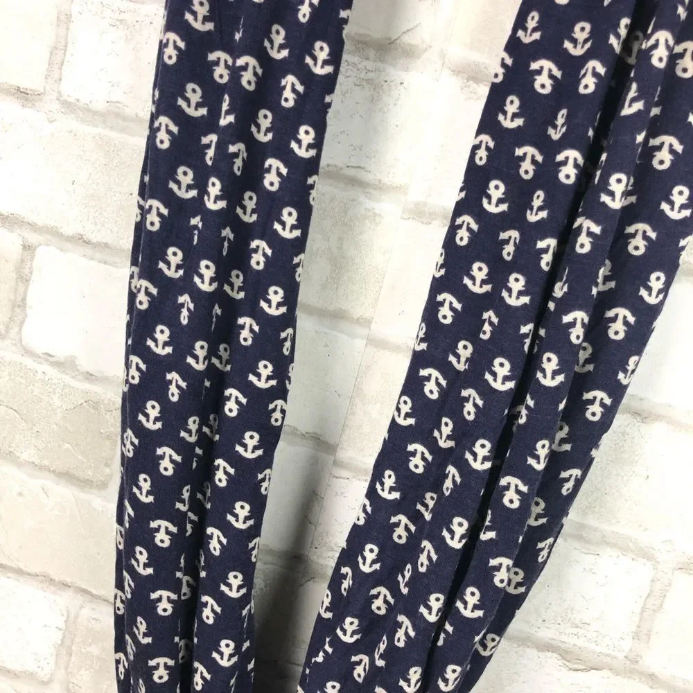 Sperry Anchor Print Infinity Scarf